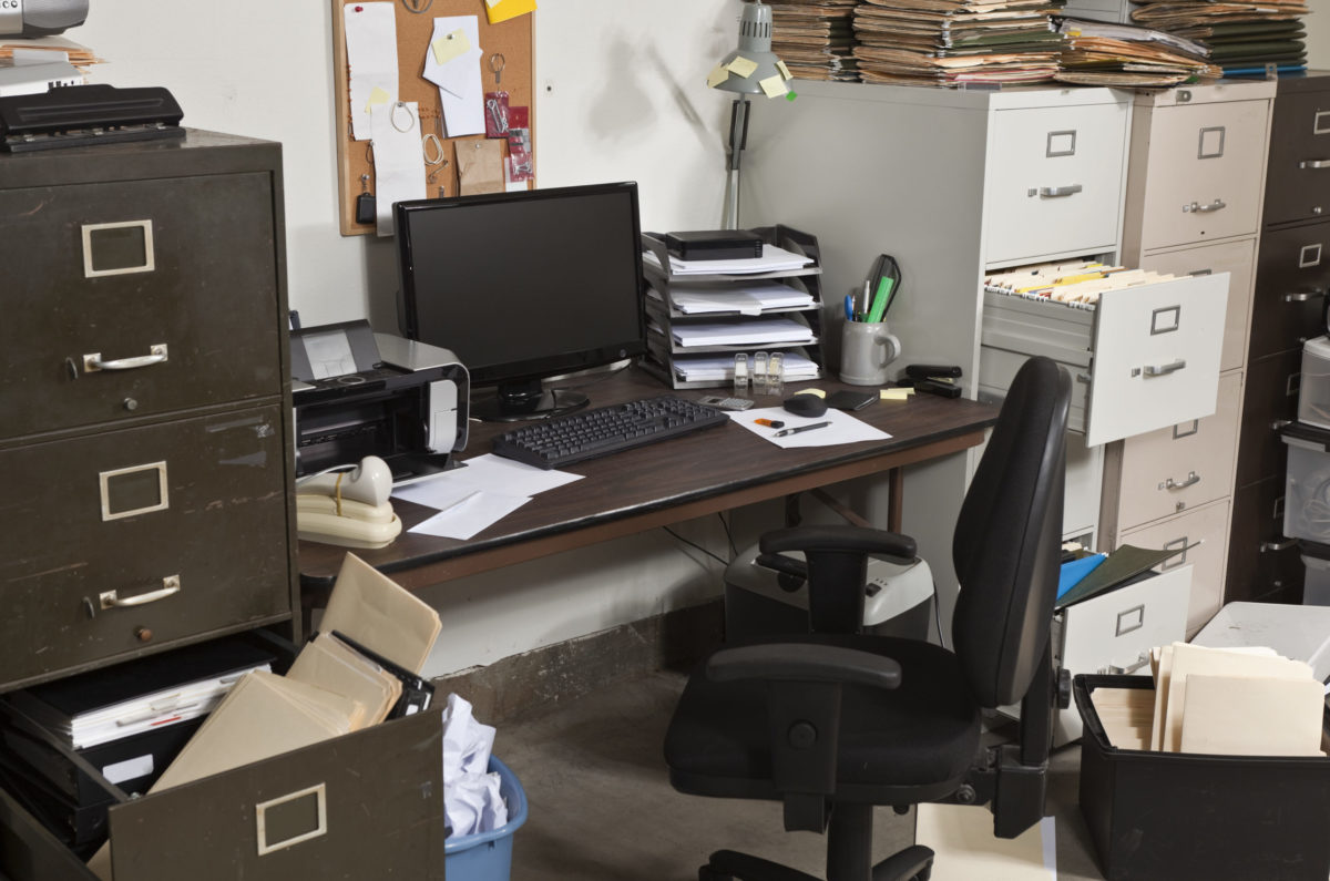 Office space in need of junk removal services